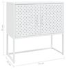 vidaXL Sideboard White 75x35x75 cm Steel