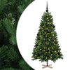 vidaXL Artificial Christmas Tree with Bauble 150 cm 150 LEDs