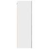 vidaXL Hanging Cabinet Grey Sonoma and White 50 x 31 x 100 cm