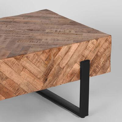 LABEL51 Coffee Table Float 90x60x40 cm Wood/Black