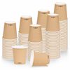 vidaXL Coffee Paper Cups 200 ml 100 pcs Brown