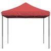 vidaXL Foldable Party Tent Pop-Up Burgundy 292x292x315 cm