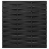vidaXL Fence Panel WPC 170x180 cm Black