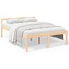 vidaXL Senior Bed without Mattress 140x200cm Solid Wood Pine
