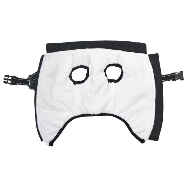 vidaXL Dog Coat Black L40