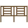 vidaXL Bed Headboard Honey Brown 166x4x100 cm Solid Pine Wood