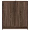 vidaXL Sideboard with LED Brown Oak 77x34x85 cm Engineered Wood