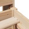 vidaXL Bed Frame without Mattress 135x190 cm Solid Wood Pine