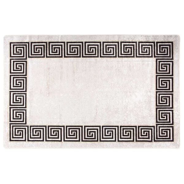 vidaXL Rug Washable 160x230 cm Light Beige