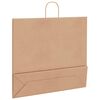 vidaXL Paper Bags 50 pcs with Handles Brown 54x15x49 cm