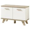 Germania Shoe Cabinet Oslo 76x35x51.5 cm Sonoma-oak and White