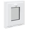 vidaXL Basement Window Internal Colour White RISOR 40 x 45 cm