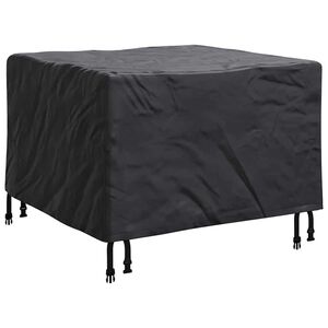 vidaXL Outdoor Furniture Cover Black 60 x 60 x 45 cm 210D fabric
