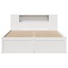 vidaXL Bed Frame without Mattress White 160x200 cm Solid Wood Pine