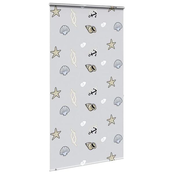 vidaXL Shower Roller Blind with Cassette 120x240 cm Fabric Width 116 cm