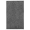 vidaXL Doormat Washable Anthracite 90x150 cm