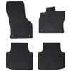 vidaXL Car Mat 4 pcs Black suitable for VW Arteon 2017- 4D Aft Rubber