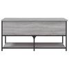 vidaXL Storage Bench Grey Sonoma 100x42.5x47 cm Engineered Wood