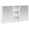 vidaXL Bathroom Cabinet Set 3 pcs 116 x 16 x 62.5 cm Engineered wood