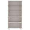vidaXL Highboard HAMAR Solid Wood Pine White