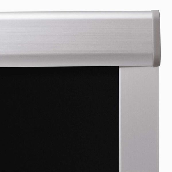 vidaXL Blackout Roller Blinds Black F06