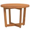 vidaXL Garden Side Table Round &Oslash;55x40 cm Solid Wood Acacia