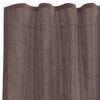 vidaXL Voile Curtains with Tab Top 2 pcs Brown
