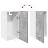 vidaXL Hanging Cabinet Lyon Concrete Grey 30x31x60 cm Engineered Wood