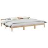 vidaXL Family Bed Frame No Mattress 270x200 cm Solid Wood Pine