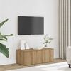 vidaXL TV Cabinet Artisan Oak 80x34x30 cm Engineered Wood