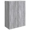 vidaXL Wall-Mounted Cabinet Grey Sonoma 66 x 34.5 x 90 cm