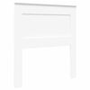 vidaXL Headboard White Engineered Wood