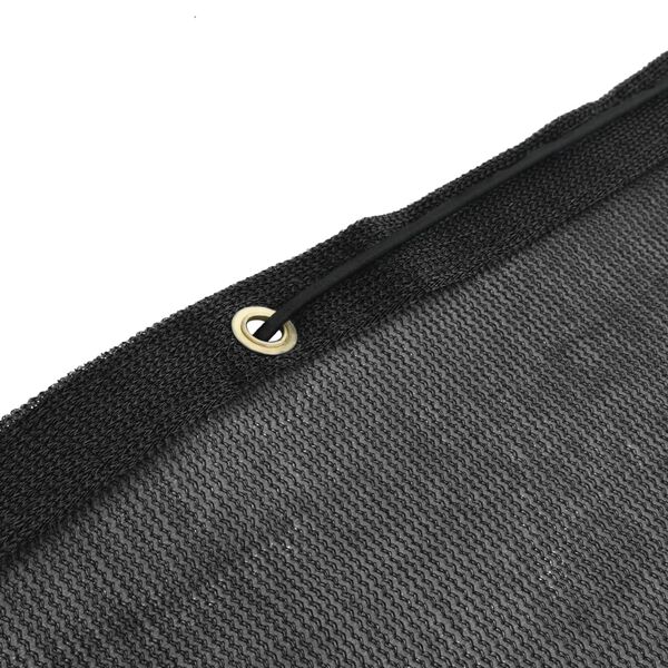 vidaXL Trailer Net HDPE 2x3.5 m Black