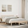 vidaXL Extra Long Bed Frame without Mattress 140x220 cm Solid Wood Pine