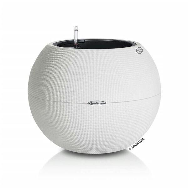 LECHUZA Planter PURO Color 50 ALL-IN-ONE Diameter 50 cm White