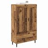 vidaXL Highboard Old Wood 69.5 x 31 x 115 cm Engineered Wood