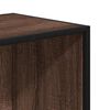 vidaXL Book Cabinet Brown Oak 65.5x33x107.5 cm Engineered Wood