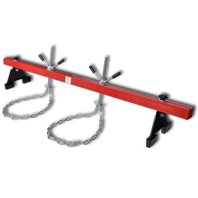 Dual Hook Engine Support 500 kg Red with Chains