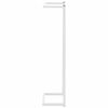 vidaXL Towel Rack White 25x20x95 cm Steel