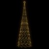 vidaXL Christmas Cone Tree Warm White 1134 LEDs 230x800 cm