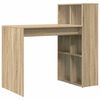 vidaXL Desk Sonoma Oak Engineered Wood 108 x 55 x 103.5 cm