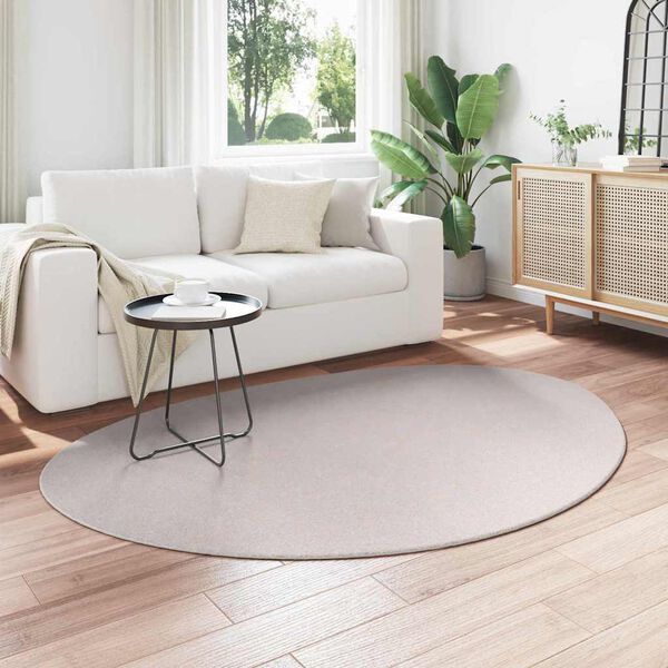 vidaXL Carpet Folding HUARTE Sand 140 x 200 cm Polyester