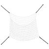 vidaXL Hay Nets 2 pcs Rectangular White 100x90 cm PP