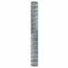 vidaXL Euro Fence Silver 1.6 x 10 m Hot dip galvanized iron