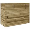 vidaXL Garden Planter 90x40x68.5 cm Impregnated Wood Pine