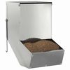 vidaXL Rabbit Feeder Silver 17.5 x 26 x 28.5 cm Galvanised Steel