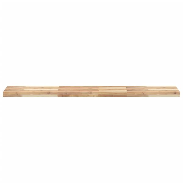 vidaXL Floating Shelf 160x30x4 cm Untreated Solid Wood Acacia