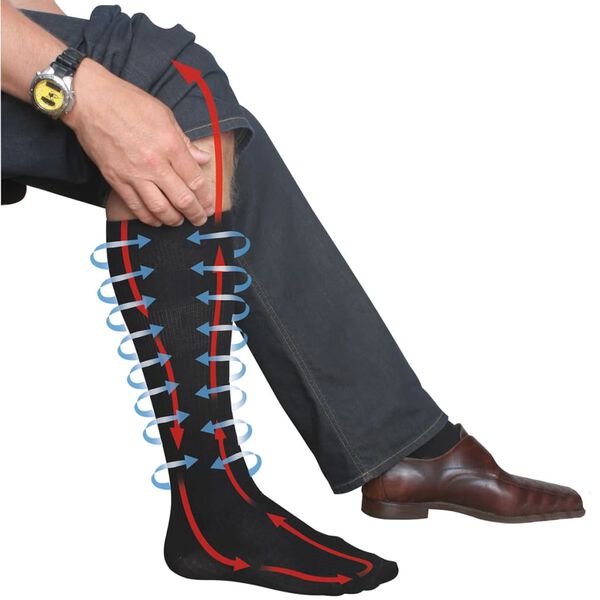 Travelsafe Travel Pressure Socks 43-46 TS0370L