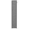 vidaXL Shoe Cabinet with Cover Grey 57x29x162 cm Fabric