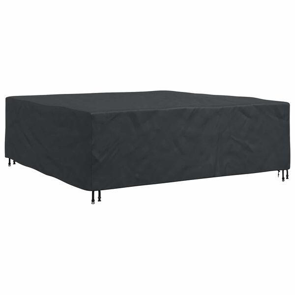 vidaXL Furniture Cover Plain Black 235 x 235 x 70 cm 210D